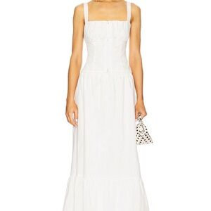 REVOLVE White Maxi Dress
